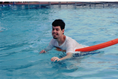 Special Olympics State Competition Aquatics 1995 - Mark Head swimming