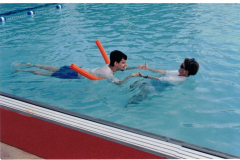 Special Olympics State Competition Aquatics 1995 - Mark Head swimming