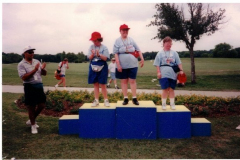Special Olympics State Competition Golf Team 1995 1st, 2nd and 3rd Place Winners