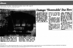 Showmobile production of "The Fantastiks" June 1971
