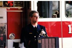Captain Jeff Tokar - Ribbon cutting for Fire Station #8