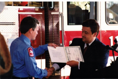 Don Grohman - Ribbon cutting for Fire Station #8