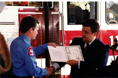 Don Grohman - Ribbon cutting for Fire Station #8