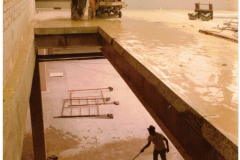 Cleaning up at the Garland Power and Light building