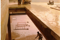 Cleaning up at the Garland Power and Light building