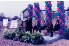 Garland Health Center COPC groundbreaking at 802 Hopkins Street