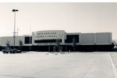 South Garland Branch Library prior to opening March 2001