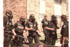 Garland Police Officers at apartment complex