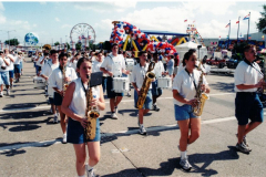Star Spangled Fourth 1999 - Marching band in parade