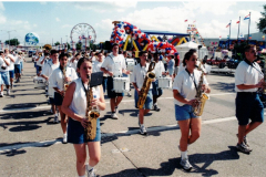 Star Spangled Fourth 1999 - Marching band in parade