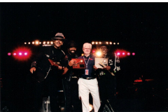 Star Spangled Fourth 1999 - The Commodores with Mayor Jim Spence onstage