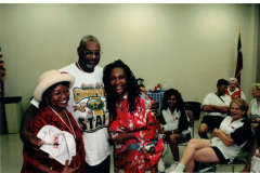 Star Spangled Fourth 1999 - Annie Dickson (City Council) and Mary Wilson of the Supremes