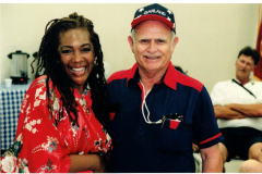 Star Spangled Fourth 1999 - Mary Wilson of the Supremes with City Council member Jackie Feagin