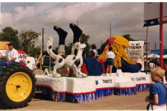 Star Spangled Fourth 1997 - Parade float "Tribute to Teachers"