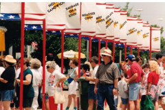 Star Spangled Fourth 1997 - Parade float titled "Celebrating Culture" with Mariachi and African music bands.
