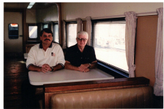 Star Spangled Fourth 1996 - Dining Car "Goliad" - Mayor Ratliff and Council Rep Spence