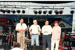 Star Spangled Fourth 1998 -  From Left: Mayor James B. Ratliff, Jim Spence, Richard Fricks and unidentified woman