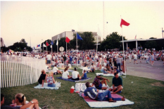 Star Spangled Fourth 1996 - Crowds waiting for the entertainment onstage