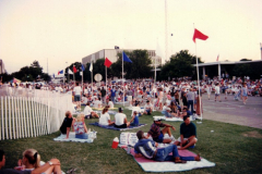 Star Spangled Fourth 1996 - Crowds waiting for the entertainment onstage