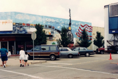 Star Spangled Fourth 1996 - Mural on side of Gosnell's, downtown square