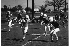 PeeWee football players in Central Park