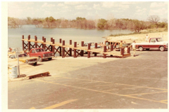 Boat ramp at Lake Ray Hubbard