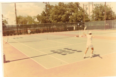Tennis at Garland park, probably Holford