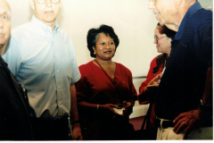 Plaza Theatre Ribbon Cutting September 2001