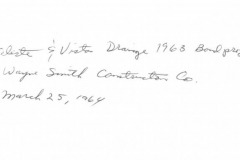 Celeste & Vista Drives Drainage project  March 25, 1964