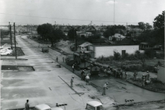 Sept. 18, 1963 Street construction North Fifth Street looking North