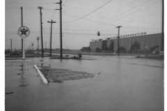 Pollack Container Corporation at Shiloh and Miller during flooding August 1961