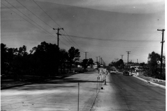 Kingsley Road Bridge after widening looking west 1960.