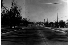Kingsley Road Bridge after widening looking north  April 1,1960.