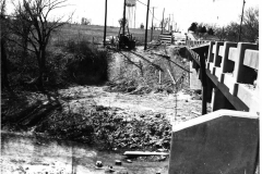 Miller Road Bridge in 1960 - 1959 Bond Improvement
