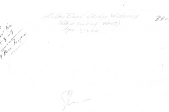 Miller Road Bridge in 1960 - 1959 Bond Improvement