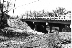 Miller Road Bridge in 1960 - 1959 Bond Improvement