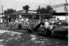Avenue A paving at 8th Street looking West