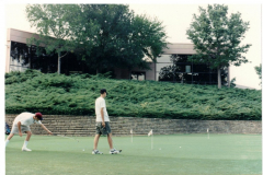 Golfers at Firewheel Estates golf course June 1997