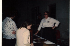 Craft-A-Rama at Granger Annex Building 1969 - Decoupage display - Paula Lile