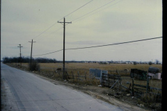 Bradfield Park, parking lot and trees April 1977