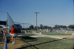 Central Park Little League baseball game July 1988