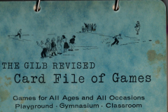 GILB Revised Card File of Games 1955