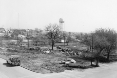 northeast corner of State Street and Fifth Street under construction for the new city hall building