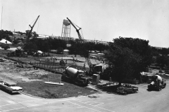 northeast corner of State Street and Fifth Street under construction for the new city hall building