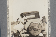 Corrine with car