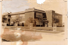 Early exterior view of Garland College