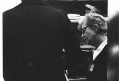 Inside the Garland Library in the 1970's