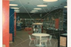 Inside the Garland Library in the 1970's
