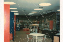 Inside the Garland Library in the 1970's