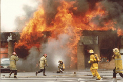 1st Street Auto Shop Fire